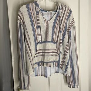 Striped Baja Hoodie